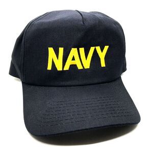 Vintage Navy Hat; Made In USA Military Cap
